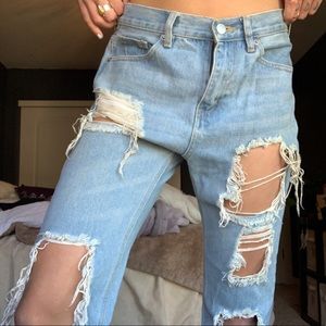 Brandy Melville ripped jeans